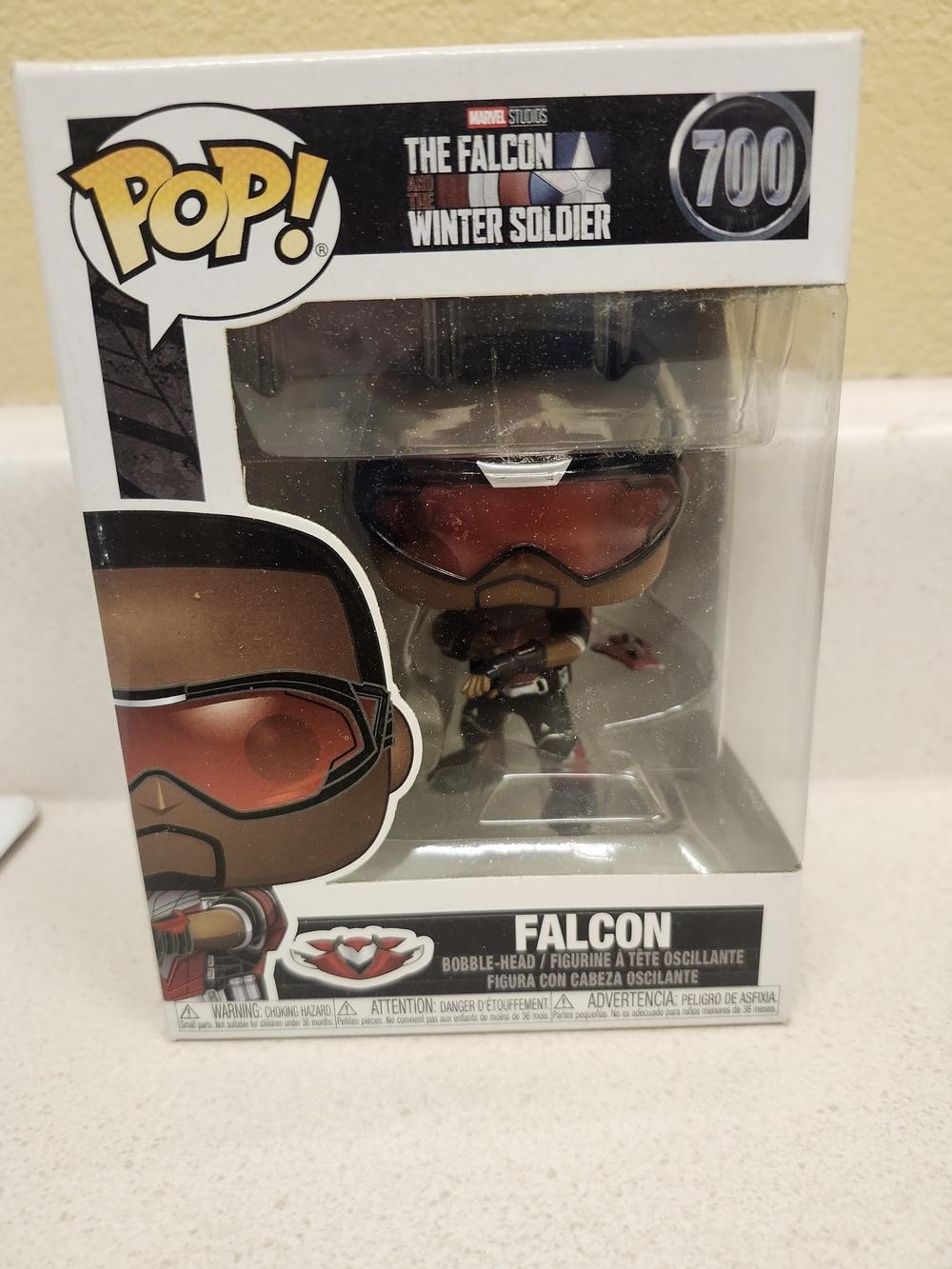 Funko Pop! Falcon Figure with Red Goggles